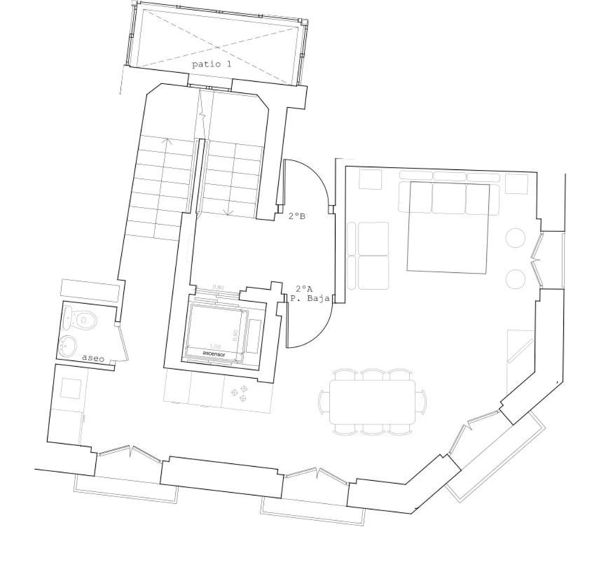Hostly Acetres 2A-Penthouse In City Center-Fibre-Parking Opt セビリア エクステリア 写真